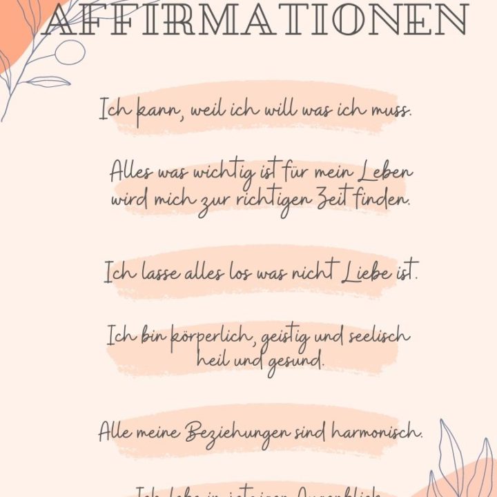 Affirmationen Affirmationen Affirmationen_Kurvenkratzer_Edition 