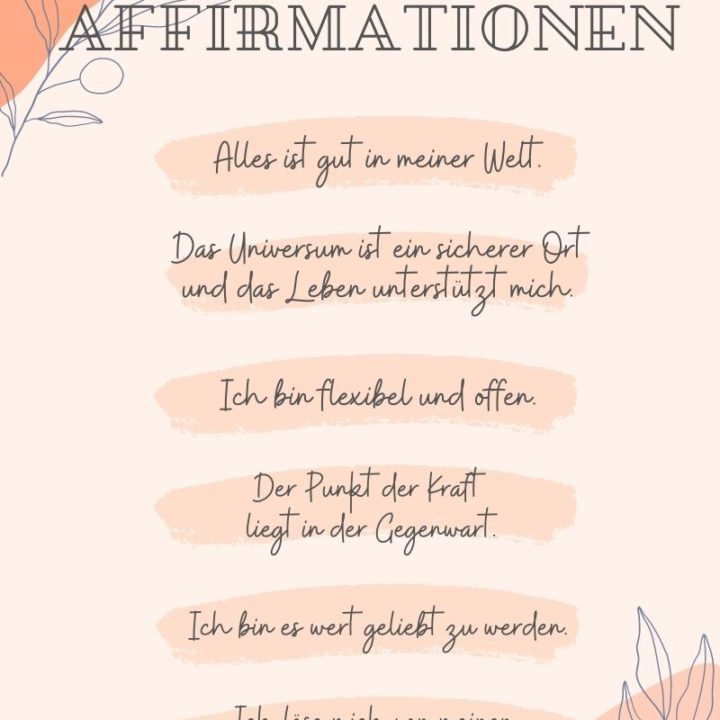 Affirmationen Affirmationen Affirmationen_Kurvenkratzer_Edition 