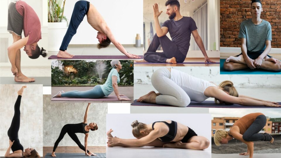 Bilder von den 10 beliebtesten Yoga-Positionen