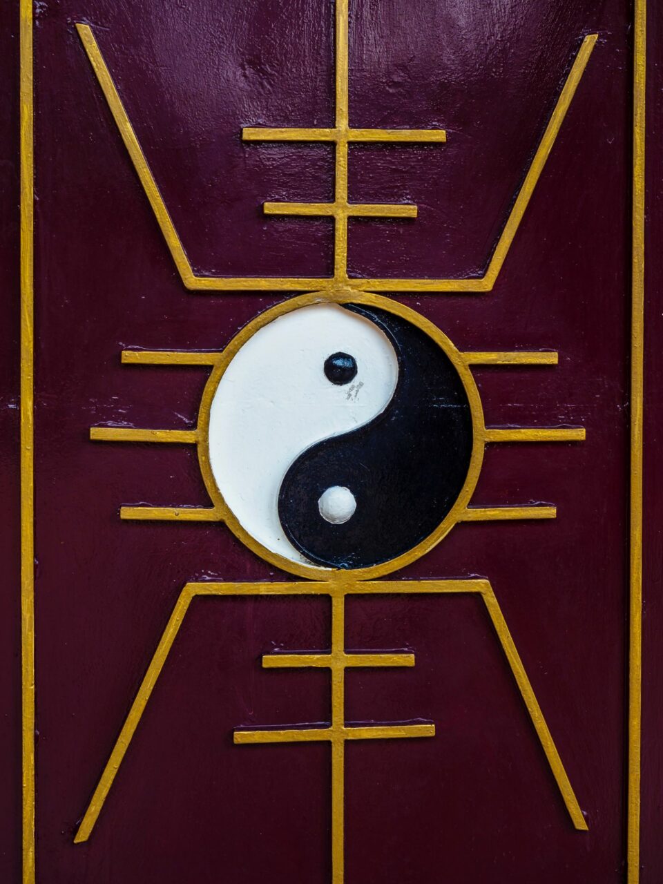 Yin und Yang Zeichen