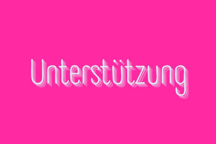 Unterstützung