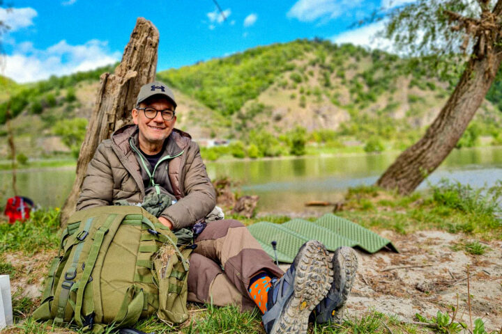 Heilende Naturtour mit einem Krebs-Grizzly