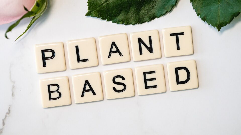 Buchstaben Plant Based