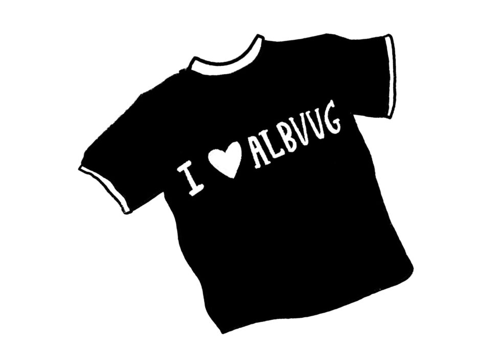 T-Shirt I love Albuug